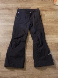 OBERMEYER BLACK SKI Pants Youth JUNIOR Size 12 Kids Snowboard - Picture 1 of 9