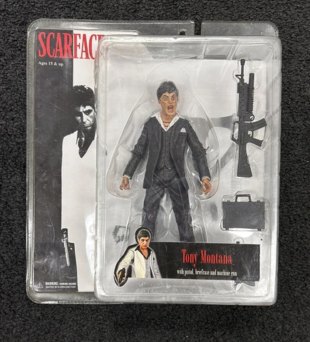 Scarface "Tony Montana" Action Figure  Mezco 2005 Cover