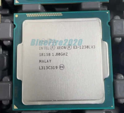 Intel Xeon E3-1230L V3 CPU Processor 1.8GHz LGA 1150 SR158 25W 4C/8T 8M Cache - Image 1 of 4