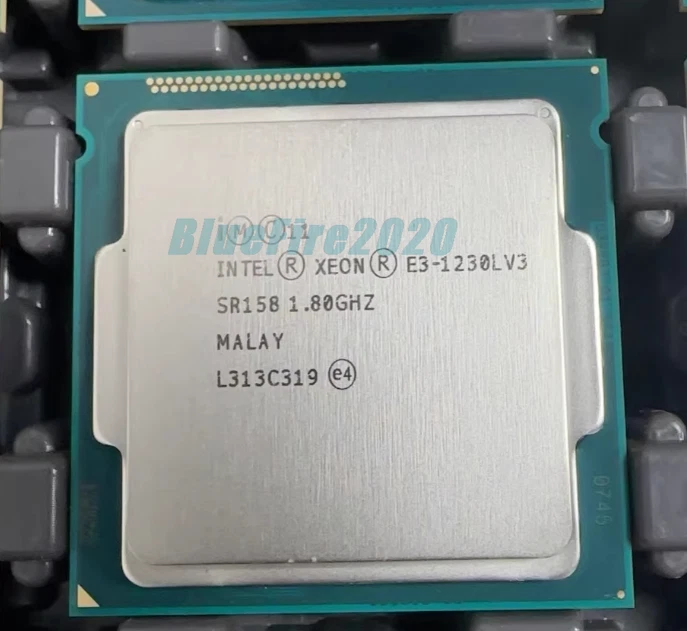 Intel Xeon E3-1230L V3 CPU Processor 1.8GHz LGA 1150 SR158 25W 4C/8T 8M Cache - Image 1 of 4