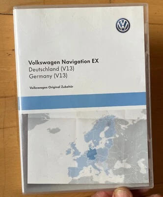 2X Org. VW Navigation EX CD-ROM V13 RNS 300 RNS MP3 RNS Cruise 2014 1K0051884FD - Bild 1 von 4
