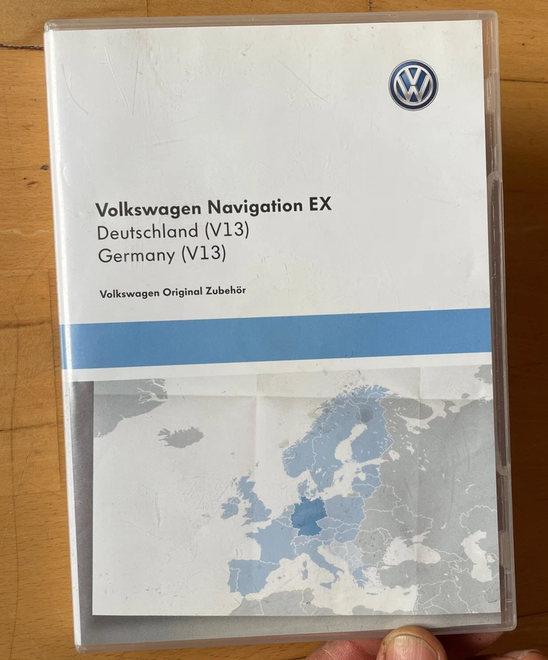 2X Org. VW Navigation EX CD-ROM V13 RNS 300 RNS MP3 RNS Cruise 2014 1K0051884FD - Bild 1 von 4