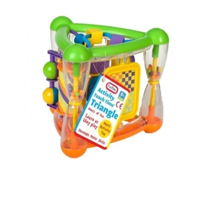 PADGETT Teach Time Triangle Hangtag Fun Time Kids Childrens Toy Toddler 9 Months+ Gift