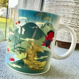 Limited Version Original Noren Japanorama Porcelain White Mug Cup Chubu Japan - Picture 1 of 6