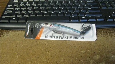 Bomber "jointed wake minnow", nip, 3/4 oz, free shipping - Image 1 of 2
