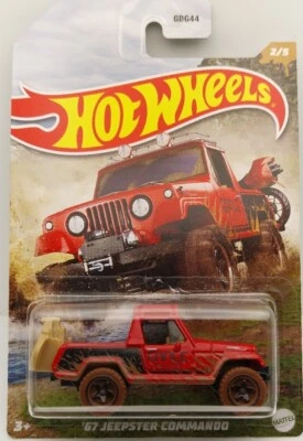 Hot Wheels '67 Jeepster Commando off-Road 2/5 2022 HDH08-D510 - Imagen 1 de 4