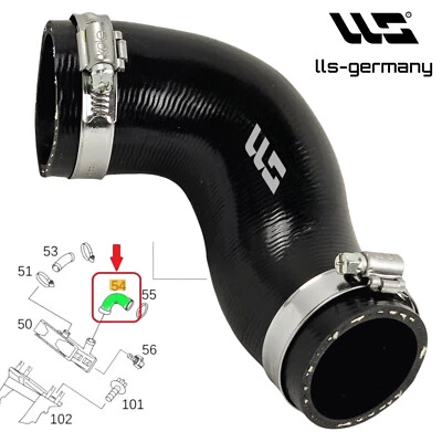 Turboschlauch Ladeluftschlauch für Smart 450 0.8 CDI A 6601410204-0005880V003 - Bild 1 von 3