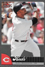 2007 Fleer Mini ALEX GONZALEZ #285 - Cincinnati Reds - NM/Mint