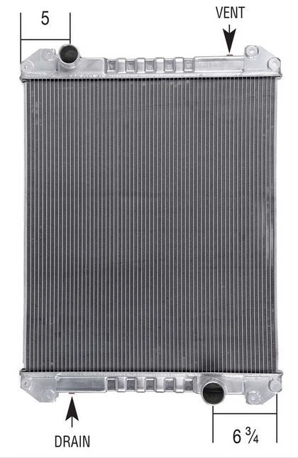 Radiador 1992 1993 1994 1995 1996 1997 1998-2007 Freightliner FL70 FL60 FL80 FLD - Imagem 1 de 1