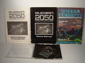 Subwar 2050  - game for Amiga CD32 - works great