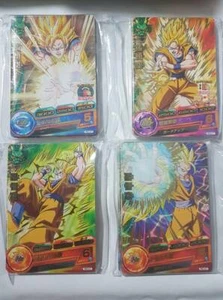 Carte Dragon Ball Z DBZ Dragon Ball Heroes Gumica PBC1~4 #Full Collection BANDAI - Imagen 1 de 8