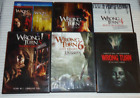 Wrong Turn Complete 7 Dvd Lot, Original 1 2 3 4 5 6 & 2021 Widescreen Collection