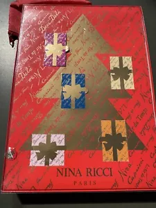 NINA RICCI π ππ 5 MINIATURES COLLECTOR CALENDAR SHAPE BOX πππ - Picture 1 of 19