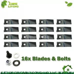 16X Blades & Bolts Set For Masport 19" Cut Masport MSV models Lawn Mowers 783310 - Picture 1 of 2