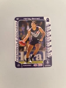 2017 AFL TEAMCOACH FREMANTLE DOCKERS HARLEY BENNELL COMMON BASE CARD # 167 - Picture 1 of 1