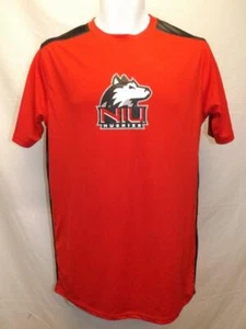 New Northern Illinois Huskies Mens Size M Medium Polyester Performance Shirt - Picture 1 of 4