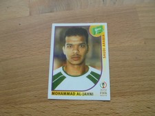 338. MOHAMMAD AL-JAHNI - SAUDI ARABIA - OFFICIAL PANINI STICKER WORLD CUP 2002