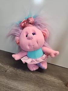 Playskool Hobnobbins Cousin Tippy Toes Plush Doll 10" 1989 Troll Hasbro Vintage - Picture 1 of 13