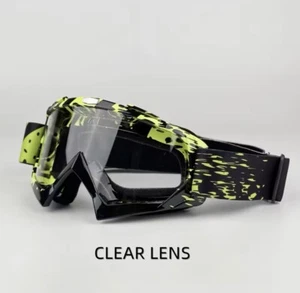Mascherina Occhiali Per Moto Da Cross Enduro Quad Pit Bike Sci Snowboard - Imagen 1 de 1