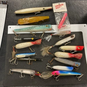 Lote de 16 señuelos de pesca de agua salada vintage (1 precio 1 lote) - Imagen 1 de 9