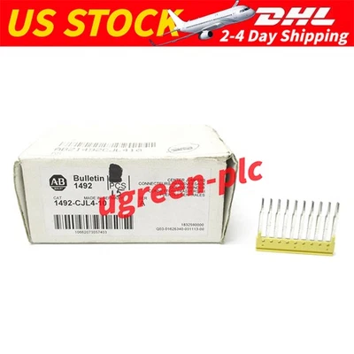 Allen Bradley 1492-CJL4-10 Terminal Block Jumpers Box Of 20 Insulated - Image 1 of 4