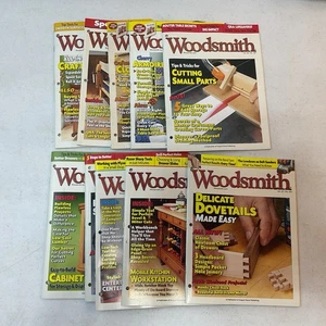 Lot Of 10 Vintage Woodsmith Magazine 2011-2013 Woodworking Project Plans - Imagen 1 de 4