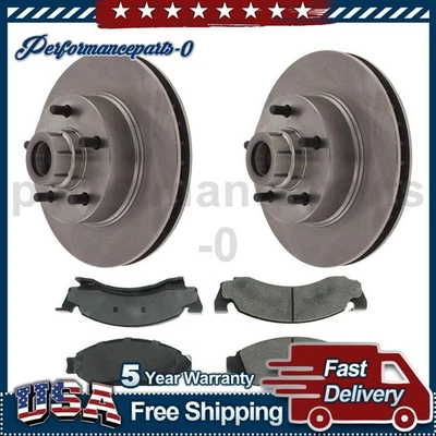 C-Tek Front Disc Brake Pad Set Disc Brake Rotor fits 1974-1977 Ford Custom 500 - Image 1 of 4