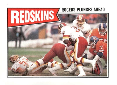 1987 Topps #63 George Rogers MM - Image 1 of 2