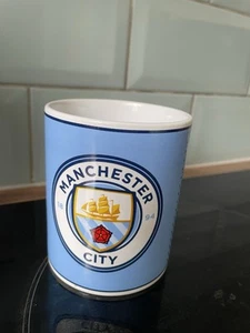 Manchester City FC Mug Fade Ceramic Football Tea/Coffee New Cup Official License - Picture 1 of 5