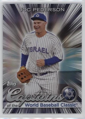 2023 Topps World Baseball Classic Captains of the WBC Joc Pederson #CC-10 - Image 1 of 2