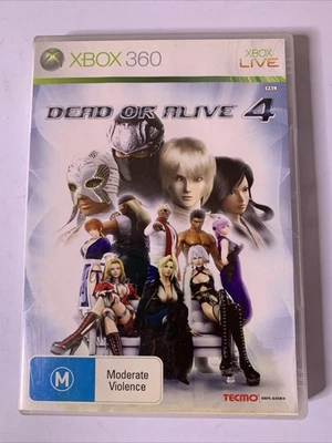 Dead Or Alive 4 Microsoft XBOX 360 PAL Game Complete - Image 1 of 4