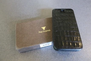 Piel Frama Black Crocodile iMagnum Leather Case for Apple iPhone 13 Pro Max #210 - Picture 1 of 6