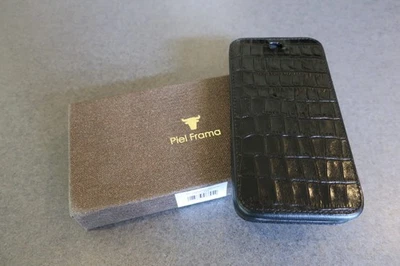 Piel Frama 黑色鳄鱼 iMagnum 皮革保护壳 适合 Apple iPhone 13 Pro Max #210 — 第 1/4 张图片