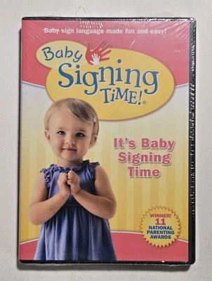 Baby Signing Time! Volume 1 - It's Baby Signing Time DVD (2008) -- NEW — 第 1/4 张图片