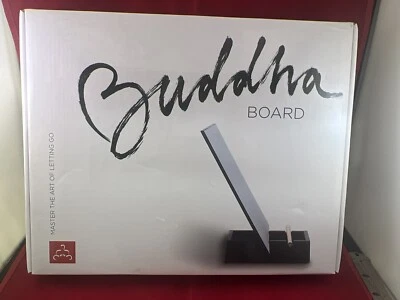 Buddha Board Original Relaxing Painting Board w/ Bamboo Brush & Stand Zen Art - Image 1 of 4