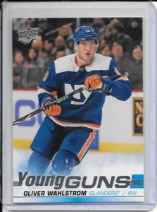 2019/2020 Upper Deck Hockey OLIVER WAHLSTROM (Islanders) "YOUNG GUNS" #457 - Picture 1 of 2