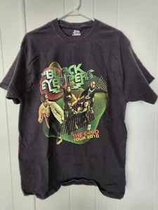 The Black Eyed Peas Concert T Shirt 2010 The End Tour Size Large Rare Design - Picture 1 of 6