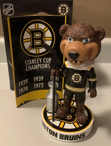 Boston Bruins “Blades” Stanley Cup History Bobblehead W/ Box!  /500 Made Cover