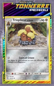 Alola Triopikeur - SL08:Lost Thunder - 123/214 -Pokemon Karte Neu Französisch - Bild 1 von 1