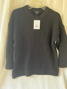 Top Shop Women’s Black Sweater size 4 new tags - Picture 1 of 6
