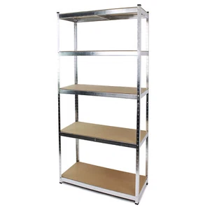 Steckregal Lagerregal Keller Werkstattregal 1800x900x400mm Metall verzinkt - Bild 1 von 9