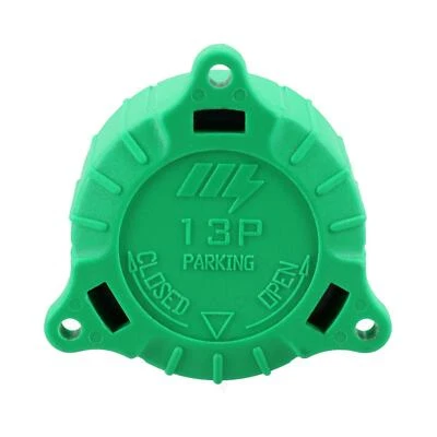 13 Pin Trailer Caravan Plug Protective Storage Alignment Cap Cover Holder - Image 1 of 3