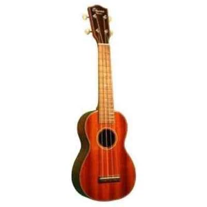 Ohana Soprano Ukulele with Solid Mahogany on Top, Back, and Sides - Gloss Finish - Picture 1 of 5