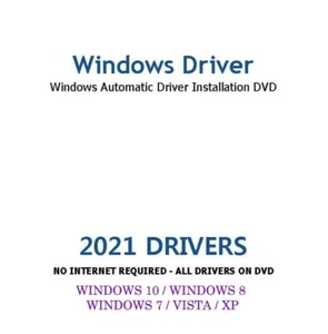 LATEST Windows driver repair DVD PC Laptop missing drivers 7 8 10 XP Vista 1ST - Picture 1 of 1