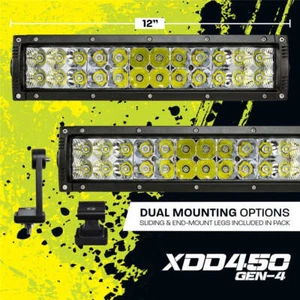 Hardkorr XD-Gen4 12" Dual Row Led Light Bar XDD450-G4 - Picture 1 of 4