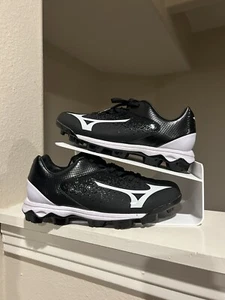 Mizuno Wave Select Nine Damen-Baseballschuhe, schwarz/weiß, 320591. Größe 7,5 - Bild 1 von 11