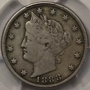 1888 Liberty Nickel PCGS VF-35 - Better Date! - Picture 1 of 4