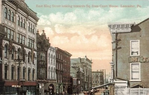 Lancaster Pa. Pennsylvania East King Street Postkarte P527 - Bild 1 von 1