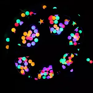 300 LED MULTICOLOUR Berry Fairy Lights 6m Outdoor Christmas Garden Party String - Picture 1 of 3
