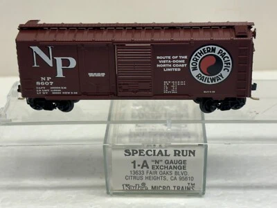 N Scale Kadee Micro Trains MTL Special Run 83-06 N Gauge Exchange NP 8607 - Image 1 of 4